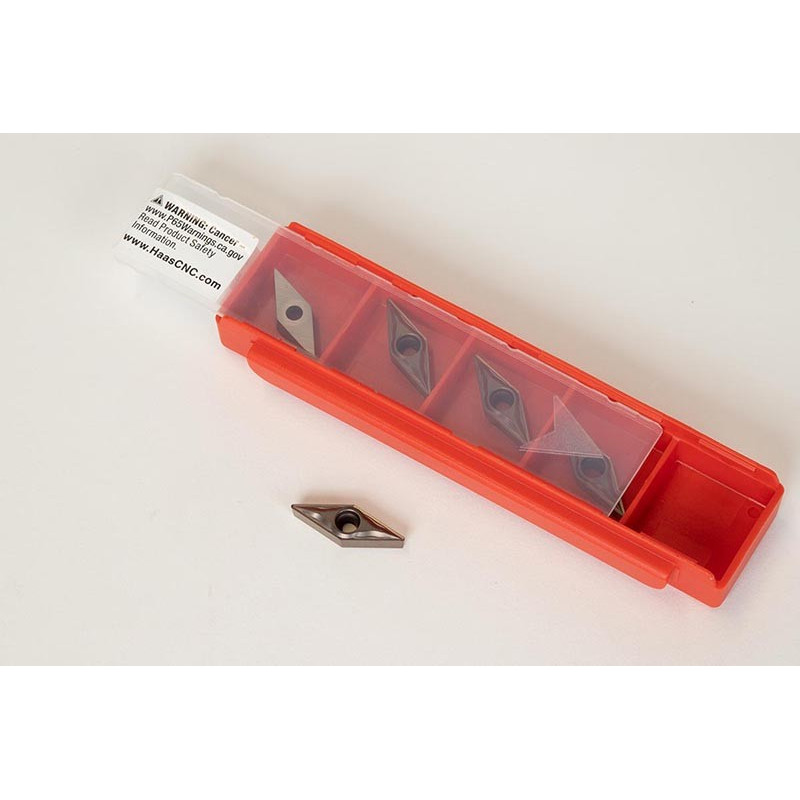 VBMT221-HFP / VBMT110304-HFP, Carbide Turning Insert, 35° Rhombic, Grade HTP15 - Pack of 5