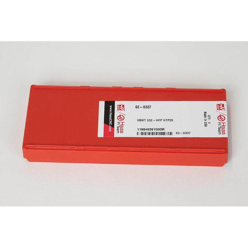 VBMT332-HFP / VBMT160408-HFP, Carbide Turning Insert, 35° Rhombic, Grade HTP25 - Pack of 5