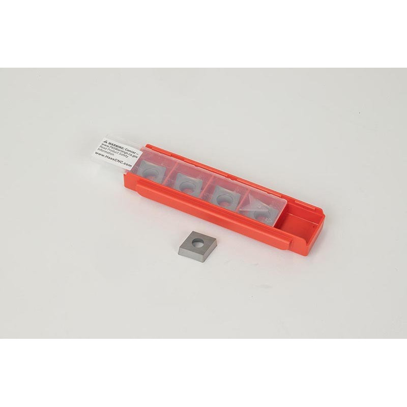 CCGT432-HAL / CCGT120408-HAL, Твердосплавна токарна пластина, ромбічна 80°, сплав HTSU10 - упаковка з 5 штук