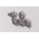DCGT2152-HAL / DCGT070208-HAL, Carbide Turning Insert, 55° Rhombic, Grade HTSU10 - Pack of 5