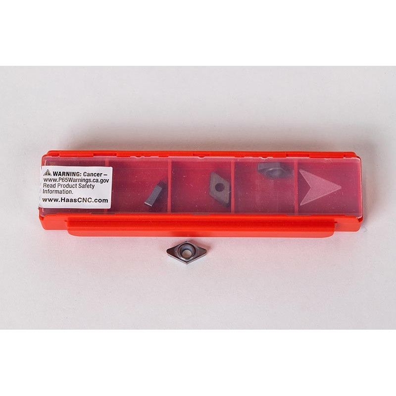 DCGT2152-HAL / DCGT070208-HAL, Carbide Turning Insert, 55° Rhombic, Grade HTSU10 - Pack of 5