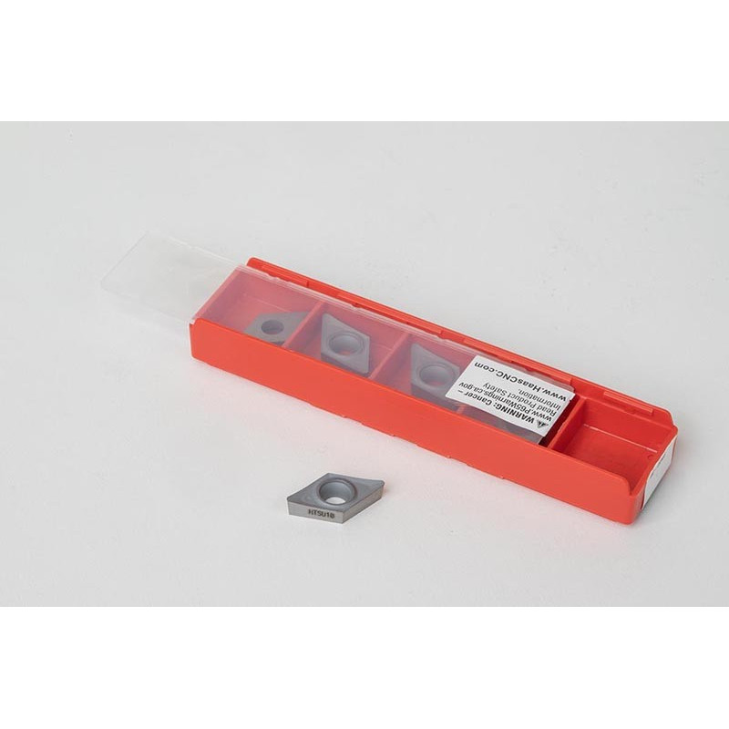 DCGT3252-HAL / DCGT11T308-HAL, Carbide Turning Insert, 55° Rhombic, Grade HTSU10 - Pack of 5