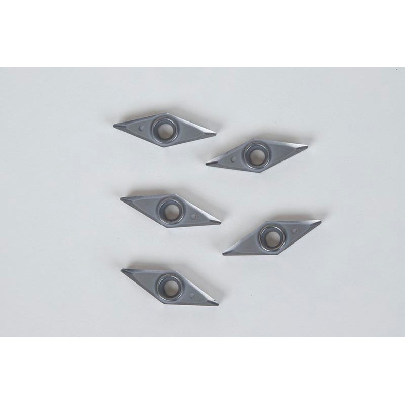 VBGT221-HAL / VBGT110304-HAL, Carbide Turning Insert, 35° Rhombic, Grade HTSU10 - Pack of 5