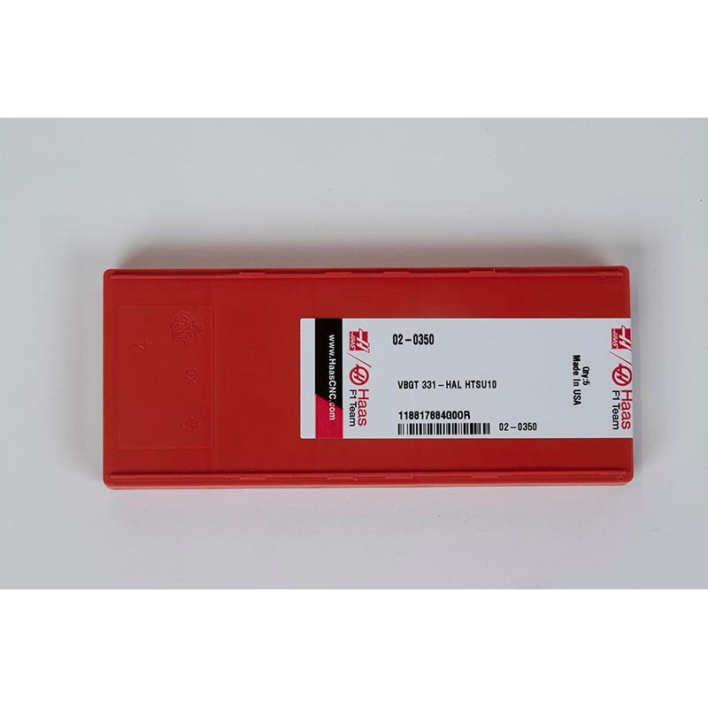 VBGT331-HAL / VBGT160404-HAL, Carbide Turning Insert, 35° Rhombic, Grade HTSU10 - Pack of 5