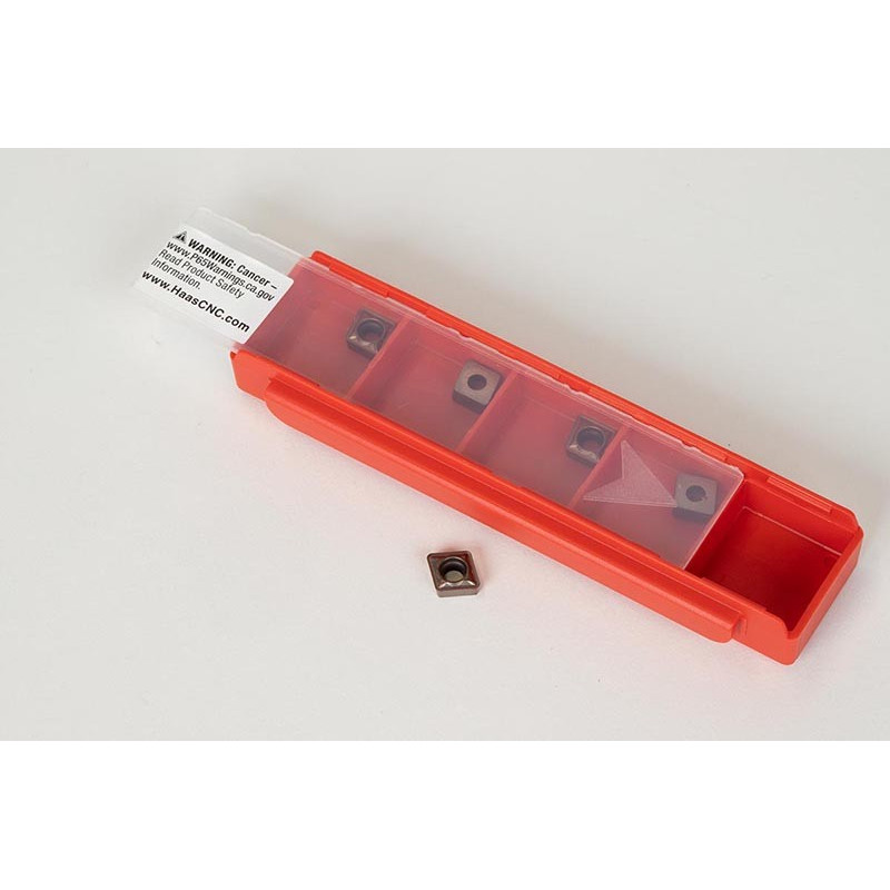 CCMT2152-HFP / CCMT060208-HFP, Твердосплавна токарна пластина, ромбічна 80°, сплав HTM15 - упаковка з 5 штук