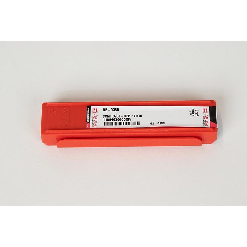 CCMT3251-HFP / CCMT09T304-HFP, Твердосплавна токарна пластина, ромбічна 80°, сплав HTM15 - упаковка з 5 штук