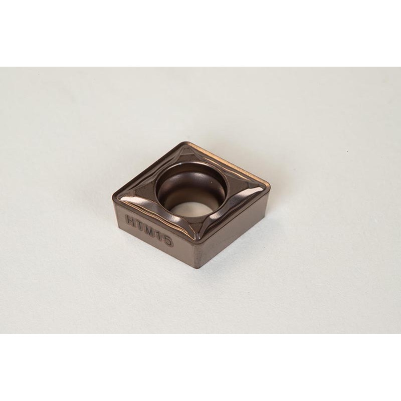 CCMT3252-HFP / CCMT09T308-HFP, Твердосплавна токарна пластина, ромбічна 80°, сплав HTM15 - упаковка з 5 штук