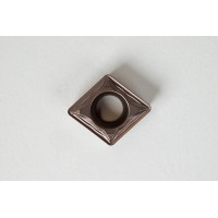 CCMT3252-HFP / CCMT09T308-HFP, Твердосплавна токарна пластина, ромбічна 80°, сплав HTM25 - упаковка з 5 штук