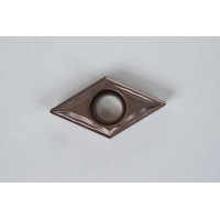 DCMT3251-HFP / DCMT11T304-HFP, Твердосплавна токарна пластина, ромбічна 55°, сплав HTM15 - упаковка з 5 штук