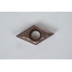 DCMT3251-HFP / DCMT11T304-HFP, Carbide Turning Insert, 55° Rhombic, Grade HTM15 - Pack of 5