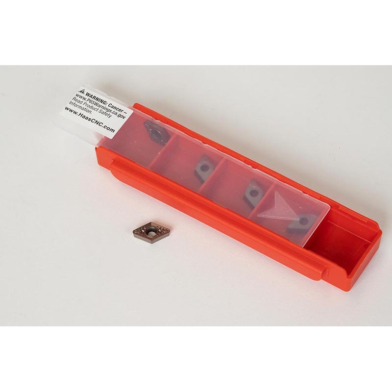 DCMT2152-HMP / DCMT070208-HMP, Carbide Turning Insert, 55° Rhombic, Grade HTM15 - Pack of 5