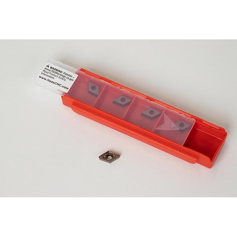 DCMT2152-HMP / DCMT070208-HMP, Carbide Turning Insert, 55° Rhombic, Grade HTM25 - Pack of 5