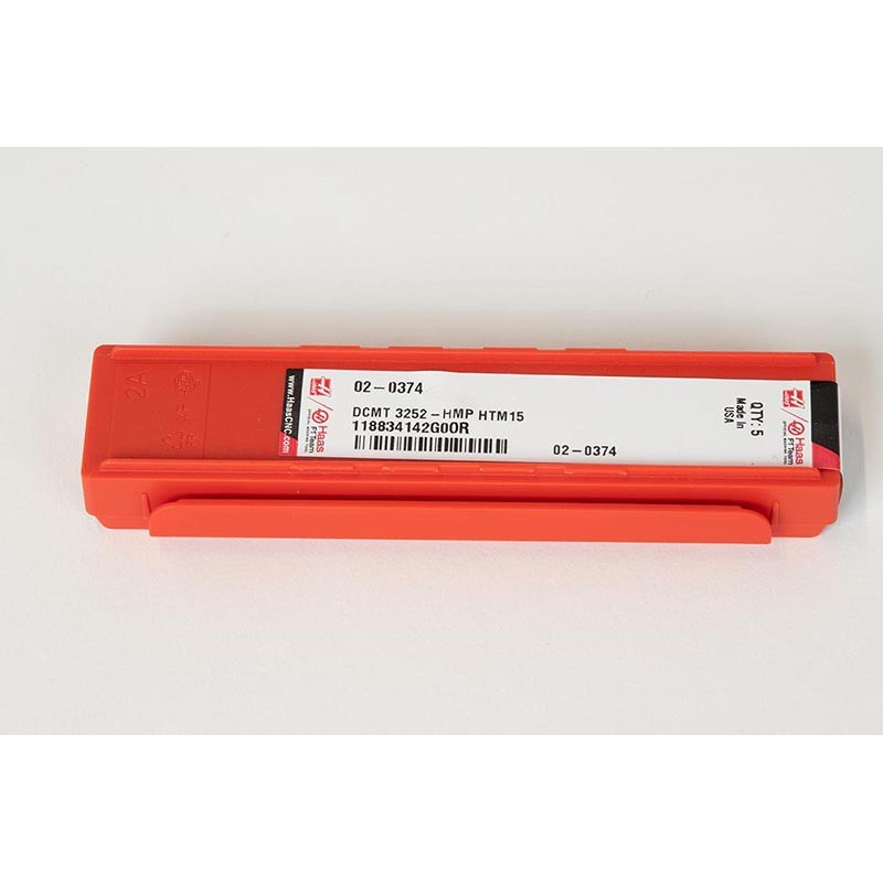 DCMT3252-HMP / DCMT11T308-HMP, Carbide Turning Insert, 55° Rhombic, Grade HTM15 - Pack of 5