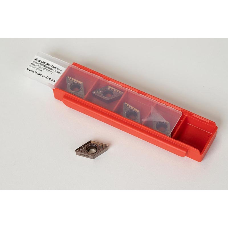 DCMT3252-HMP / DCMT11T308-HMP, Carbide Turning Insert, 55° Rhombic, Grade HTM25 - Pack of 5