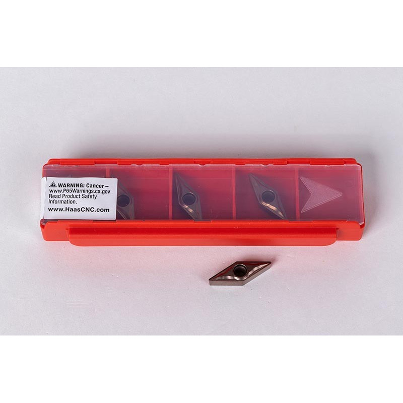 VBMT221-HFP / VBMT110304-HFP, Carbide Turning Insert, 35° Rhombic, Grade HTM15 - Pack of 5