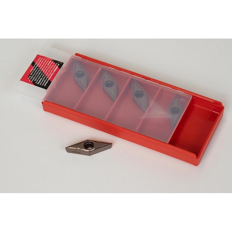 VBMT331-HFP / VBMT160404-HFP, Carbide Turning Insert, 35° Rhombic, Grade HTM15 - Pack of 5