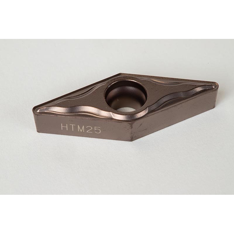 VBMT332-HFP / VBMT160408-HFP, Carbide Turning Insert, 35° Rhombic, Grade HTM25 - Pack of 5