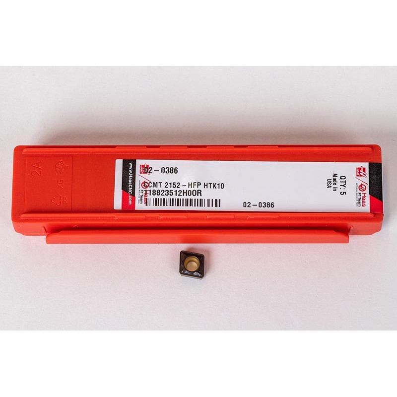 CCMT2152-HFP / CCMT060208-HFP, Твердосплавна токарна пластина, ромбічна 80°, сплав HTK10 - упаковка з 5 штук