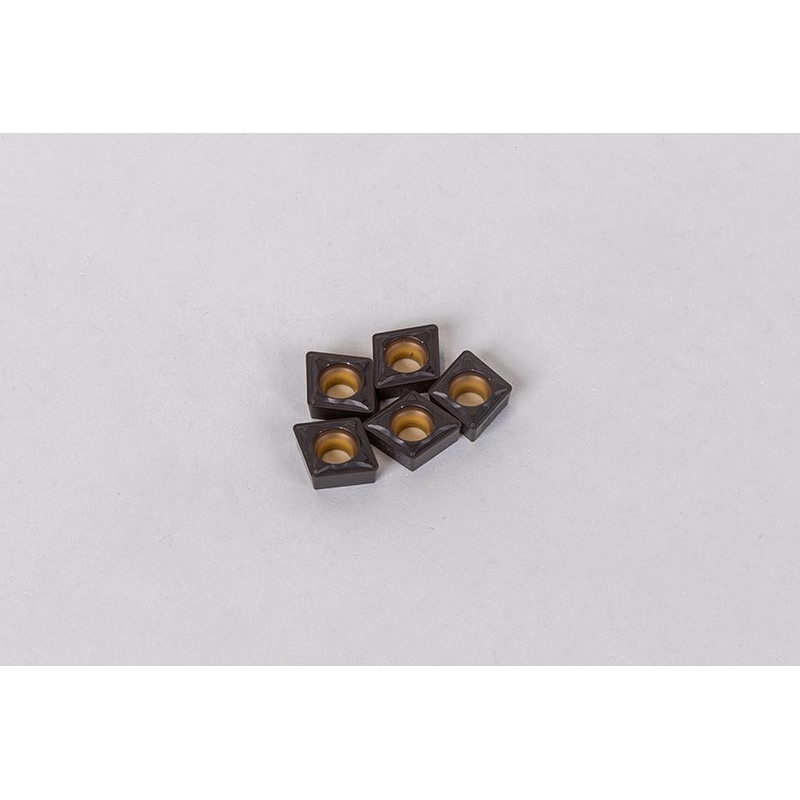 CCMT3252-HFP / CCMT09T308-HFP, Твердосплавна токарна пластина, ромбічна 80°, сплав HTK20 - упаковка з 5 штук