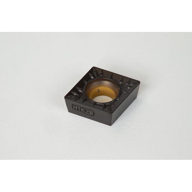 CCMT3251-HMP / CCMT09T304-HMP, Твердосплавна токарна пластина, ромбічна 80°, сплав HTK20 - упаковка з 5 штук