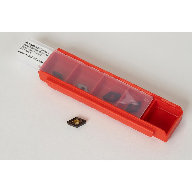 DCMT2152-HMP / DCMT070208-HMP, Carbide Turning Insert, 55° Rhombic, Grade HTK20 - Pack of 5