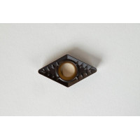 DCMT3252-HMP / DCMT11T308-HMP, Твердосплавна токарна пластина, ромбічна 55°, сплав HTK10 - упаковка з 5 штук
