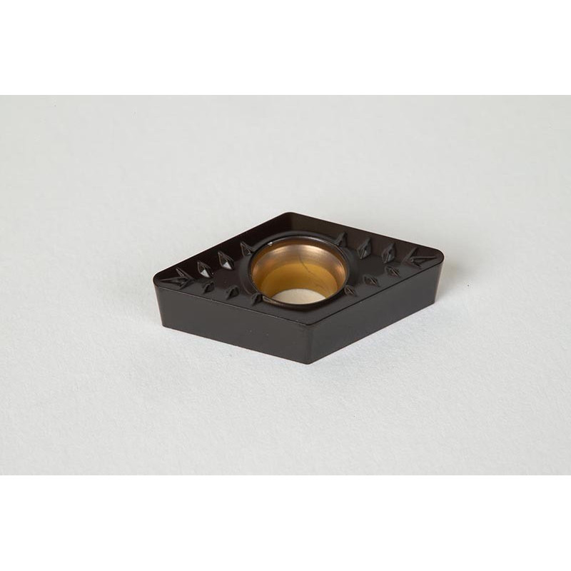 DCMT3252-HMP / DCMT11T308-HMP, Carbide Turning Insert, 55° Rhombic, Grade HTK10 - Pack of 5