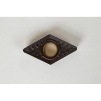 DCMT3252-HMP / DCMT11T308-HMP, Твердосплавна токарна пластина, ромбічна 55°, сплав HTK20 - упаковка з 5 штук