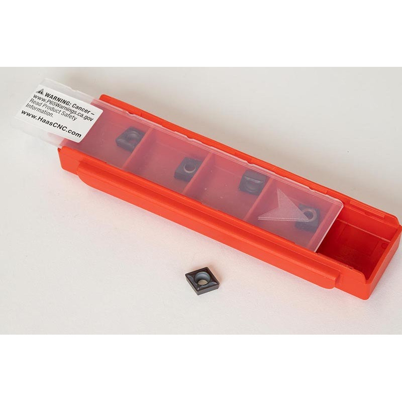 CCMT2151-HFP / CCMT060204-HFP, Твердосплавна токарна пластина, ромбічна 80°, сплав HTS10 - упаковка з 5 штук