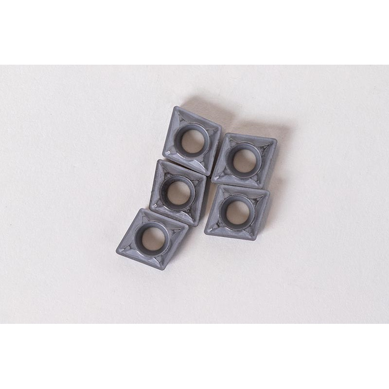 CCMT2151-HFP / CCMT060204-HFP, Твердосплавна токарна пластина, ромбічна 80°, сплав HTSU10 - упаковка з 5 штук