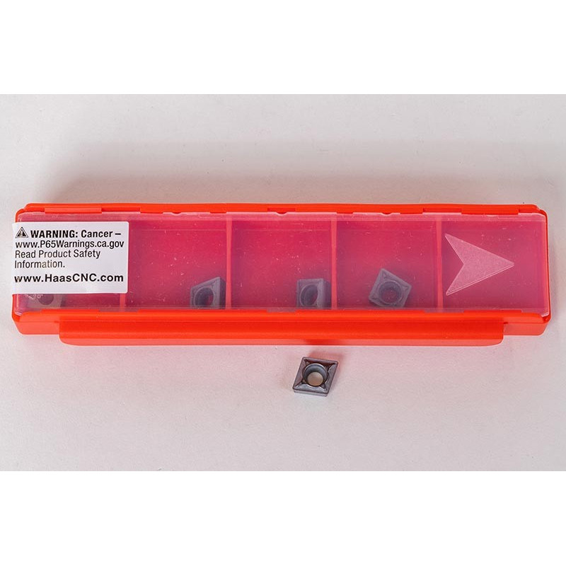 CCMT2151-HFP / CCMT060204-HFP, Твердосплавна токарна пластина, ромбічна 80°, сплав HTSU10 - упаковка з 5 штук