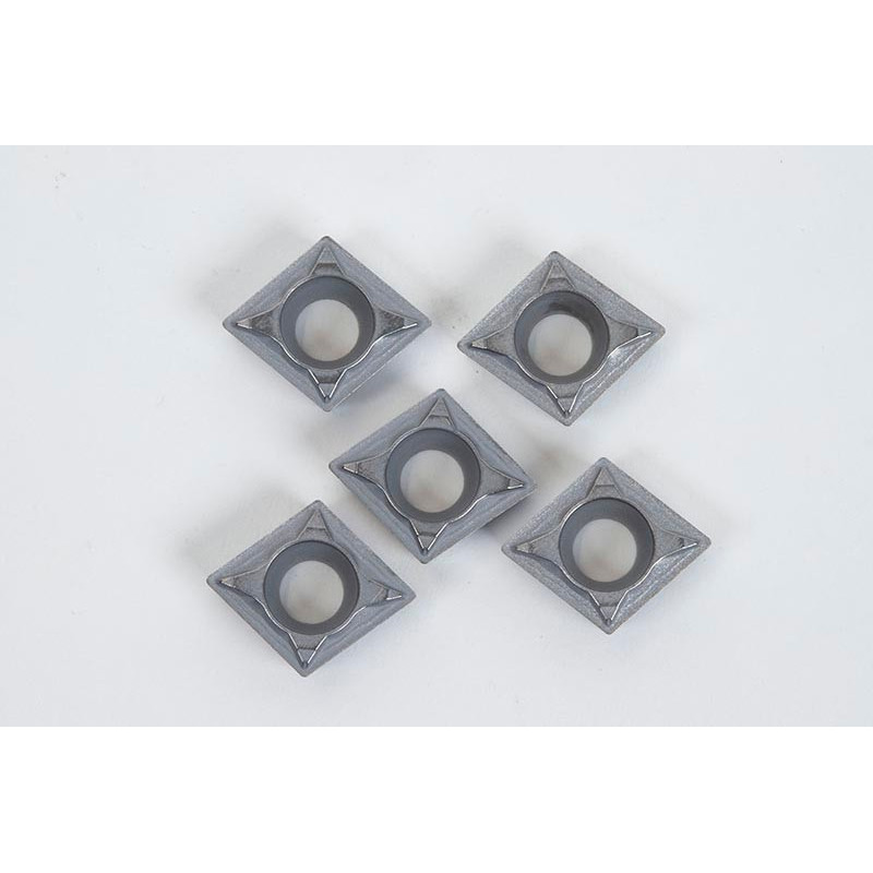 CCMT3251-HFP / CCMT09T304-HFP, Твердосплавна токарна пластина, ромбічна 80°, сплав HTSU10 - упаковка з 5 штук