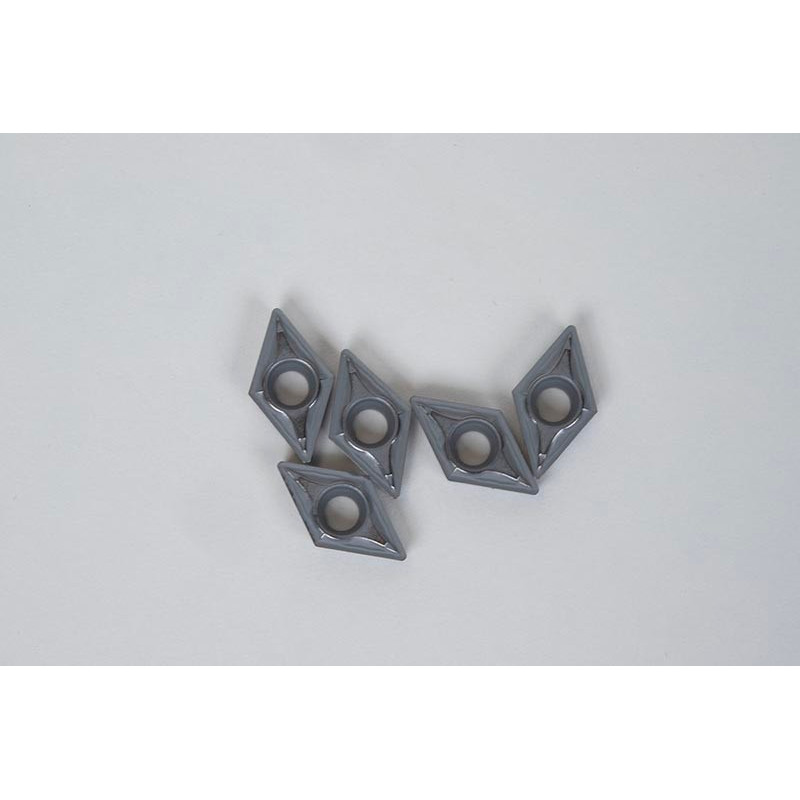 DCMT2151-HFP / DCMT070204-HFP, Carbide Turning Insert, 55° Rhombic, Grade HTSU10 - Pack of 5