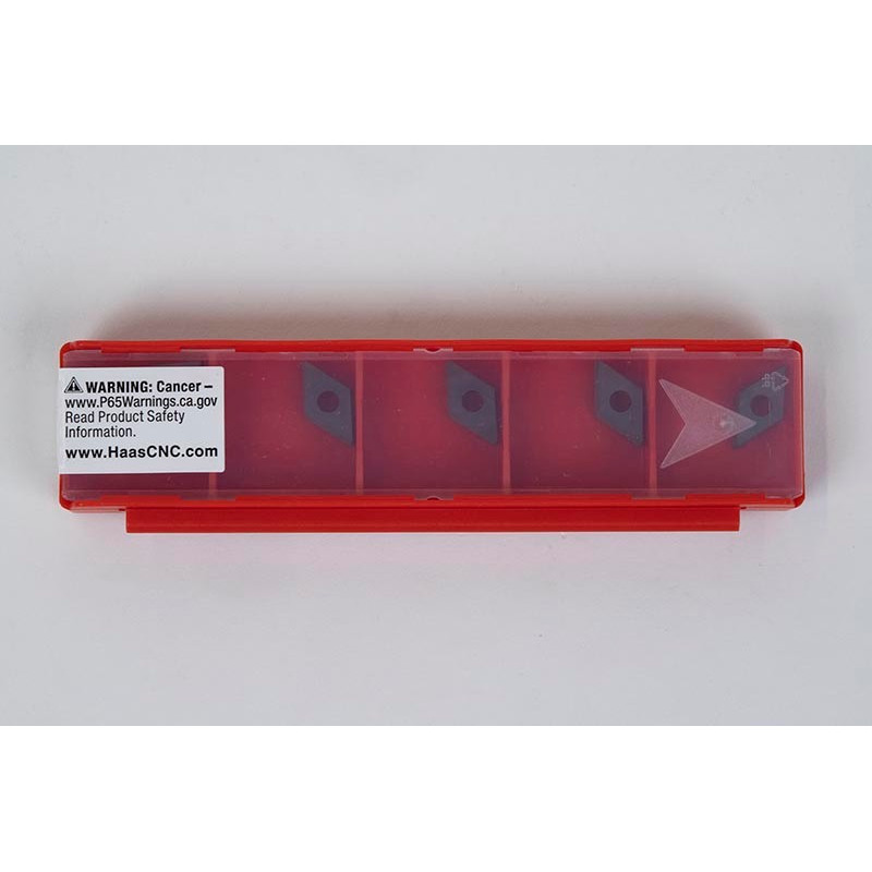 DCMT2151-HFP / DCMT070204-HFP, Carbide Turning Insert, 55° Rhombic, Grade HTSU10 - Pack of 5