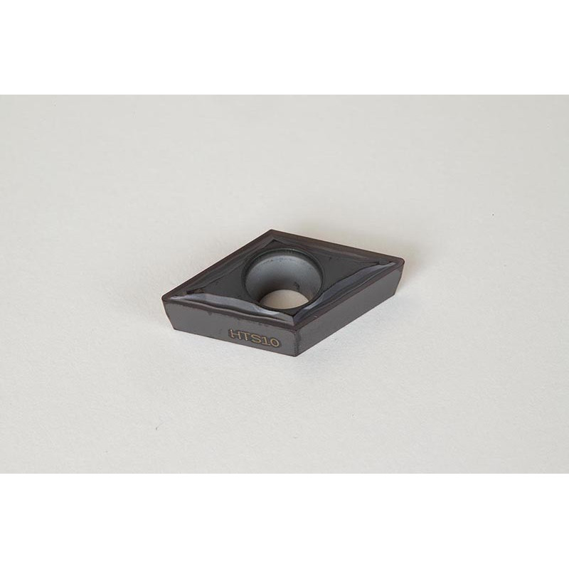DCMT3251-HFP / DCMT11T304-HFP, Carbide Turning Insert, 55° Rhombic, Grade HTS10 - Pack of 5
