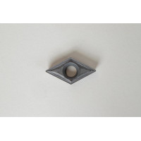 DCMT3251-HFP / DCMT11T304-HFP, Твердосплавна токарна пластина, ромбічна 55°, сплав HTSU10 - упаковка з 5 штук