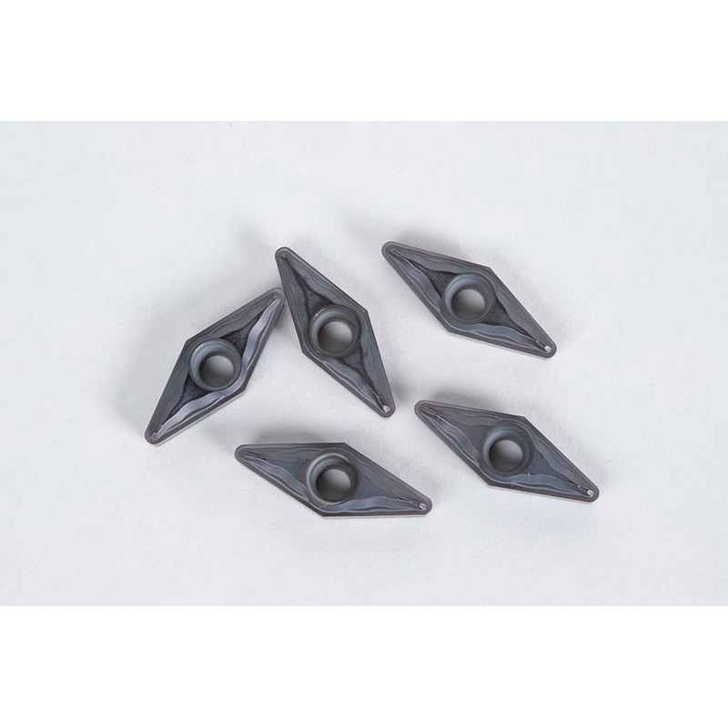 VBMT222-HFP / VBMT110308-HFP, Carbide Turning Insert, 35° Rhombic, Grade HTS10 - Pack of 5