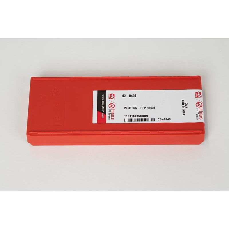 VBMT332-HFP / VBMT160408-HFP, Carbide Turning Insert, 35° Rhombic, Grade HTS25 - Pack of 5