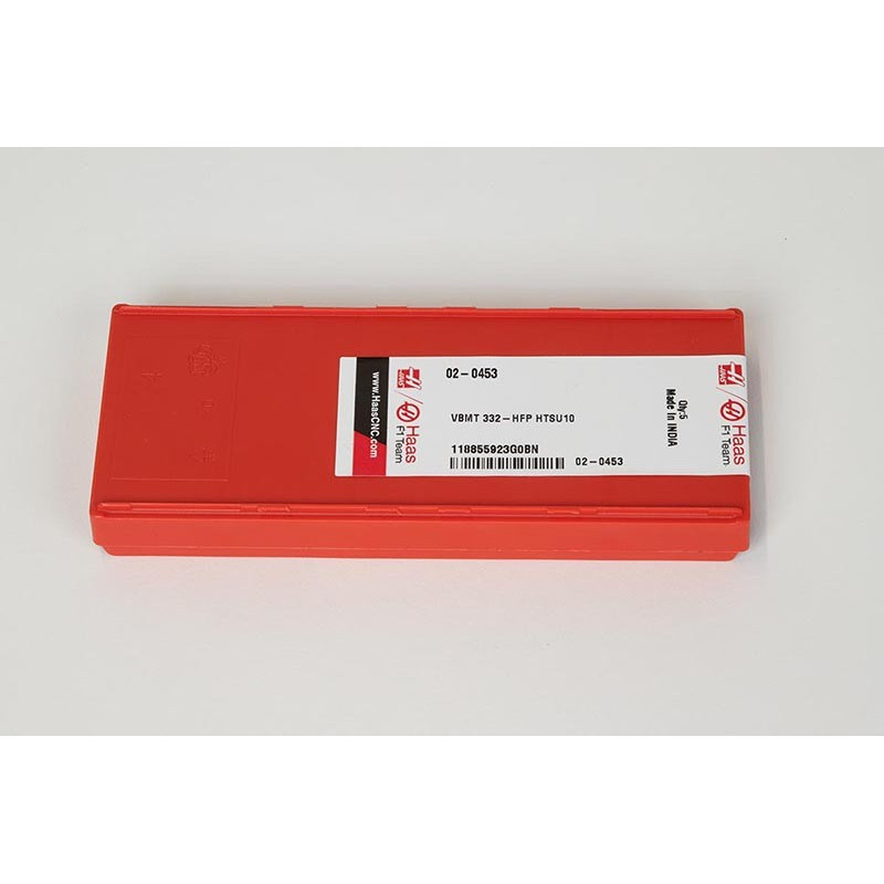 VBMT332-HFP / VBMT160408-HFP, Carbide Turning Insert, 35° Rhombic, Grade HTSU10 - Pack of 5