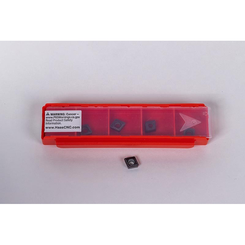 CCMT2152-HMU / CCMT060208-HMU, Твердосплавна токарна пластина, ромбічна 80°, сплав HTS10 - упаковка з 5 штук