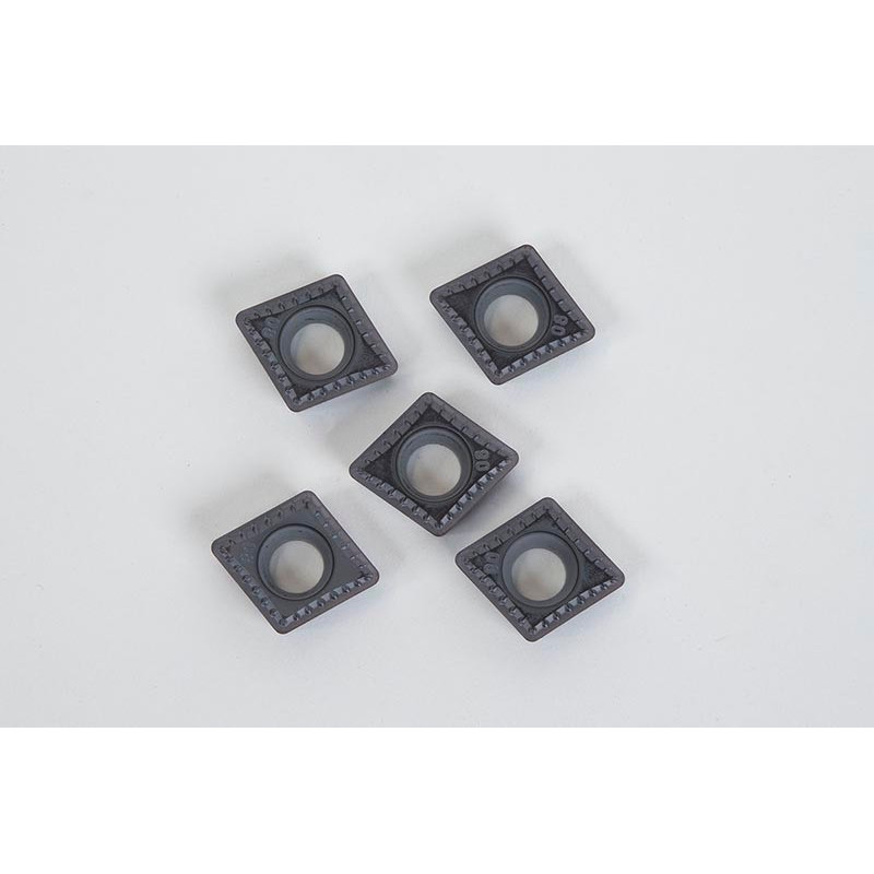 CCMT3252-HMU / CCMT09T308-HMU, Carbide Turning Insert, 80° Rhombic, Grade HTS10 - Pack of 5