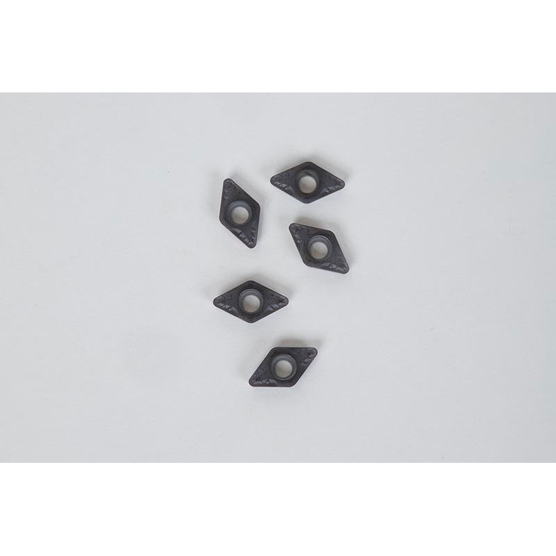 DCMT2152-HMU / DCMT070208-HMU, Carbide Turning Insert, 55° Rhombic, Grade HTS25 - Pack of 5