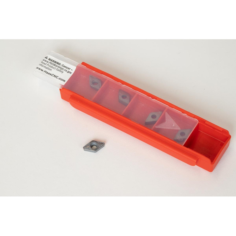 DCMT2152-HMU / DCMT070208-HMU, Carbide Turning Insert, 55° Rhombic, Grade HTSU10 - Pack of 5