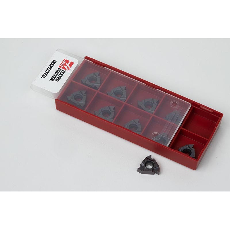 Твердосплавна різьбонарізна пластина ER16-AG60-CFA, клас сплаву HU30T - упаковка з 10 штук