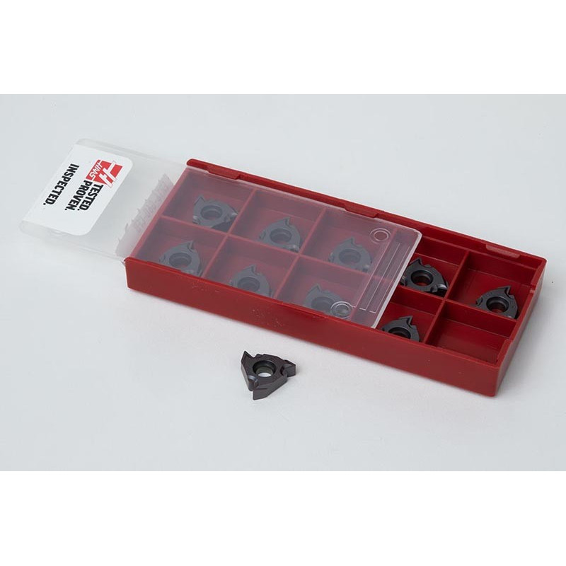 Твердосплавна різьбонарізна пластина ER16-G60-CFB, клас сплаву HU30T - упаковка з 10 штук