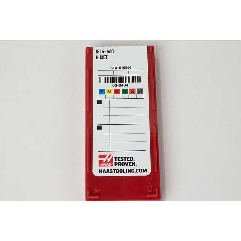 IR16-A60 Carbide Threading Insert, Grade HU35T - Pack of 10