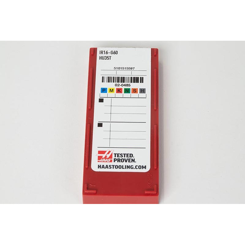 IR16-G60 Carbide Threading Insert, Grade HU35T - Pack of 10