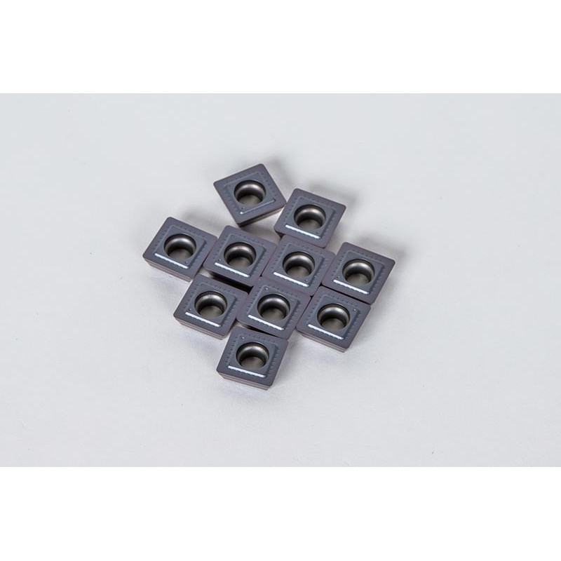 SPMT110408-HC, Carbide Chamfer Mill Insert, Square, Grade HU30 - Pack of 10