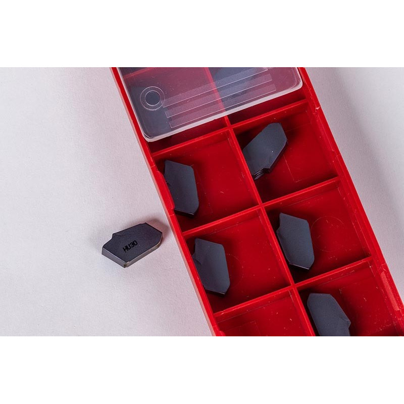 HCI-4R, 4mm Carbide Cut-Off Insert, Grade HU30 - Pack of 10