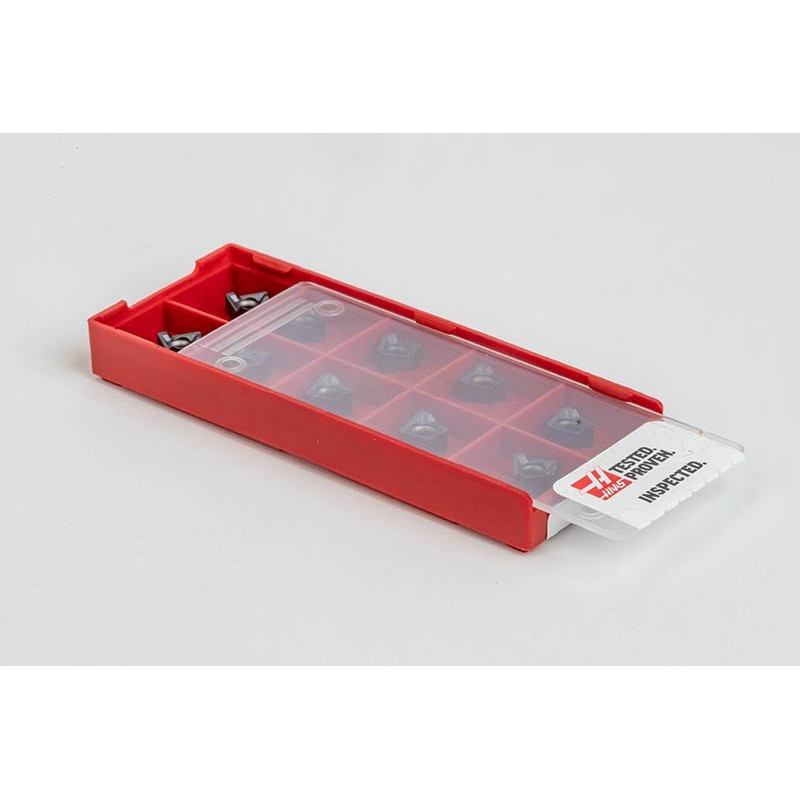 HIE, Carbide Indexable End Mill Insert, Convex Triangle, Grade HU30 - Pack of 10